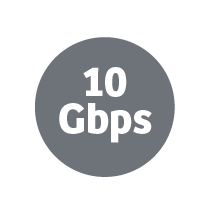 10Gbps transfer speed