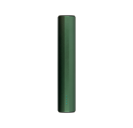 This is a slim green portable charger that features 2 USB-A ports and one USB-C port, includes LED light indicator. This charger has an ultra high capacity battery pack and is the best portable charger for iPhone and Android devices.